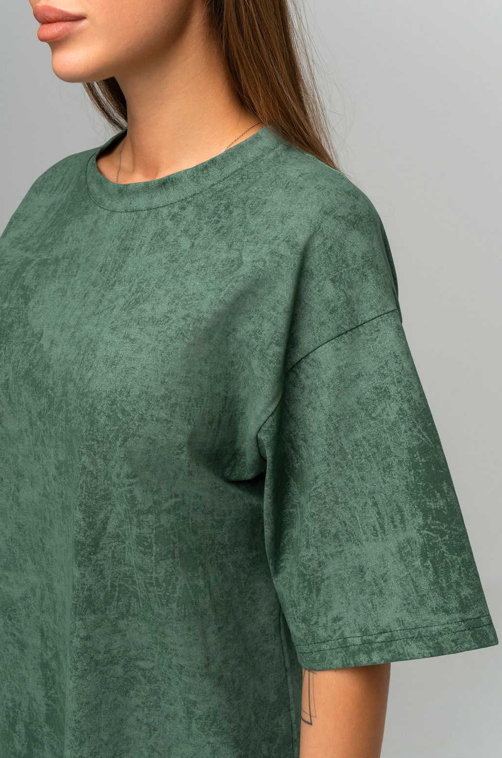 Женское платье-футболка оверсайз Happyfox