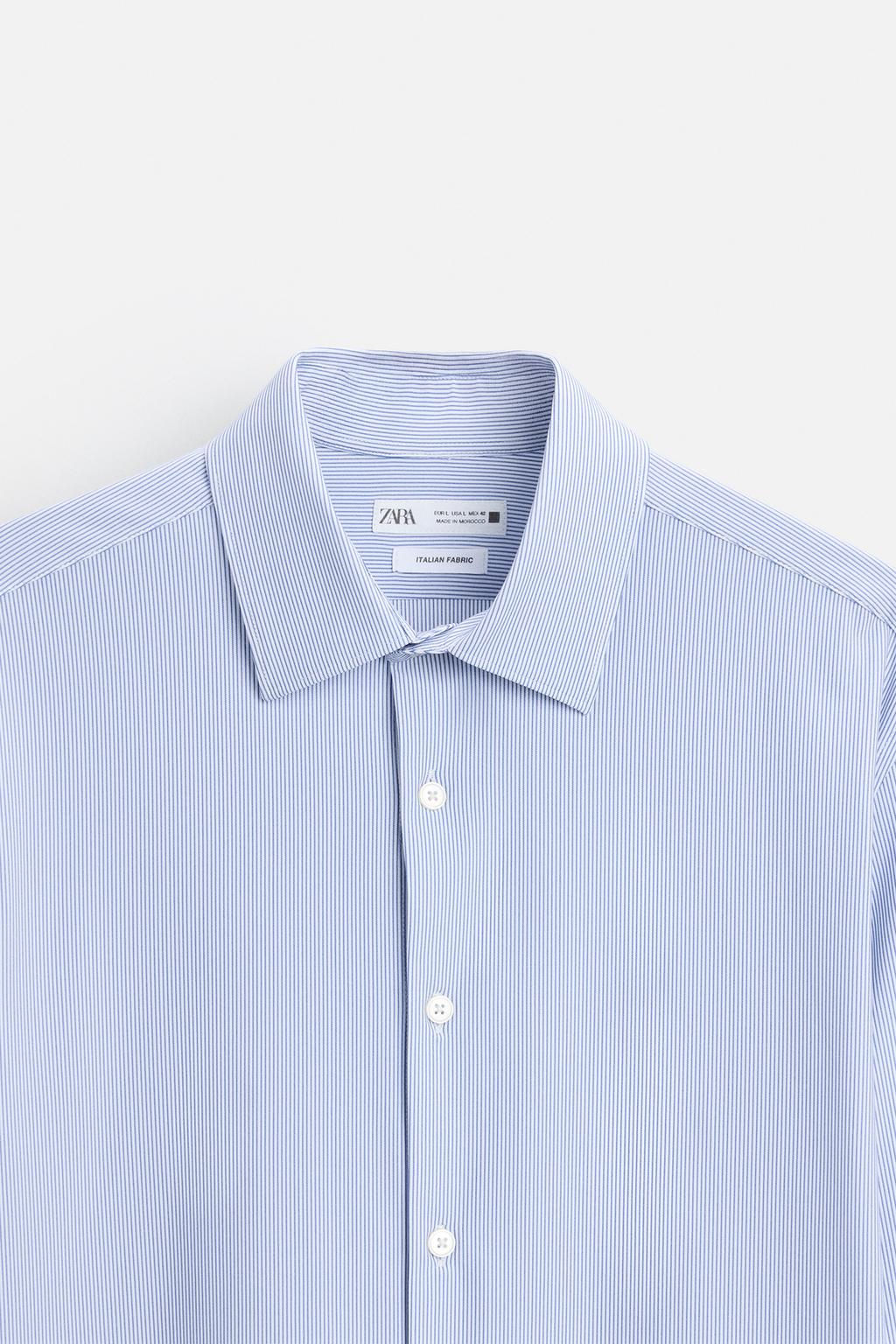 TEXTURED STRETCH SHIRT - Zara фото 8