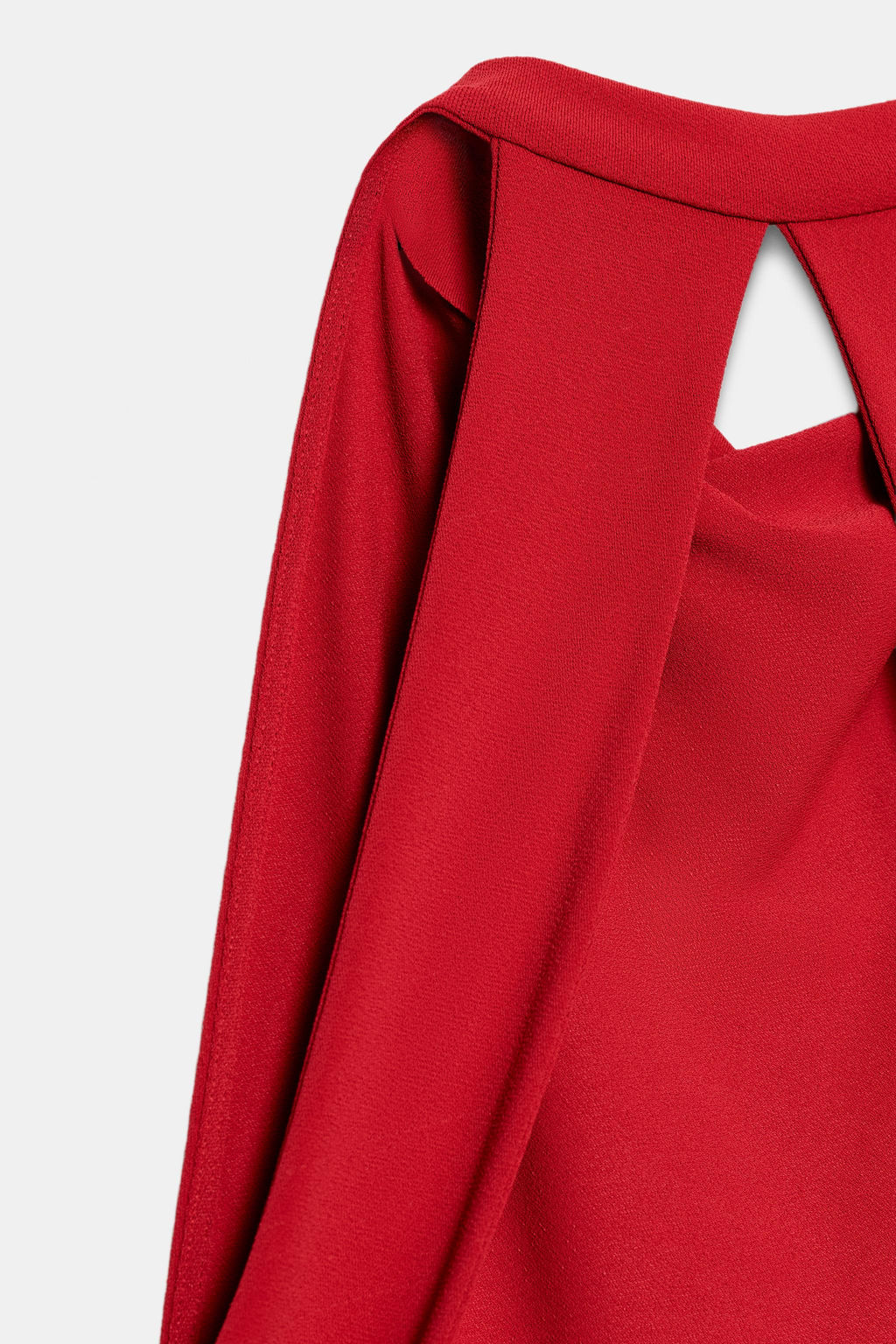 VESTIDO LARGO HALTER / Rojo - Zara фото 9