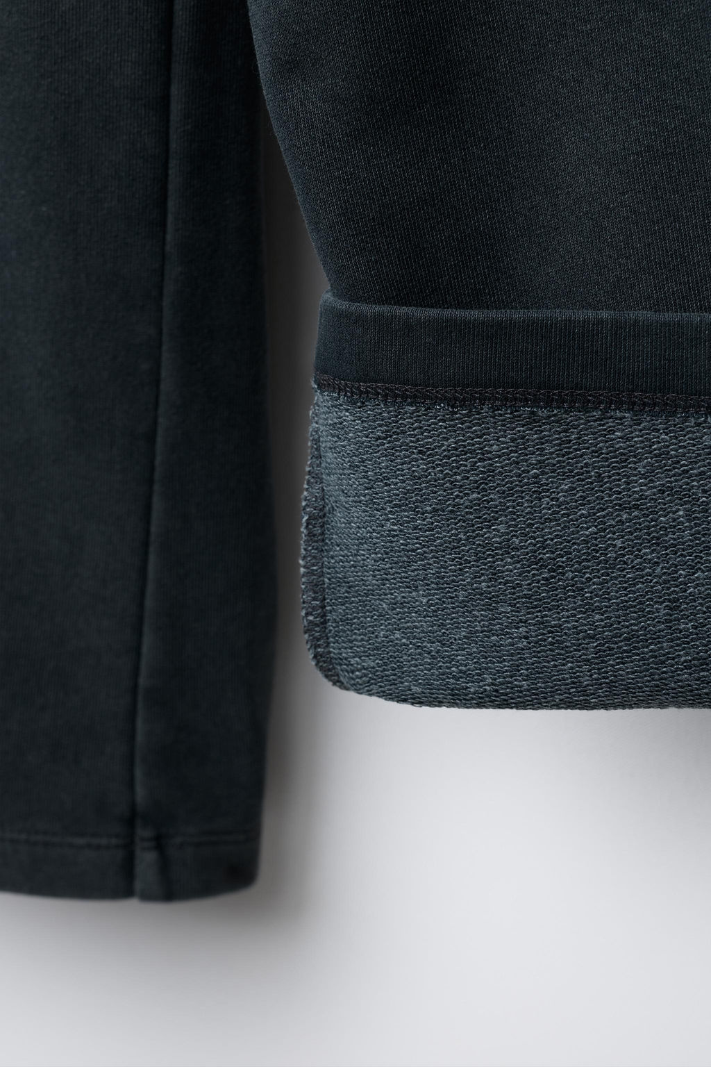 WASHED-EFFECT WIDE-LEG TROUSERS WITH STAR STUDS - Zara фото 9