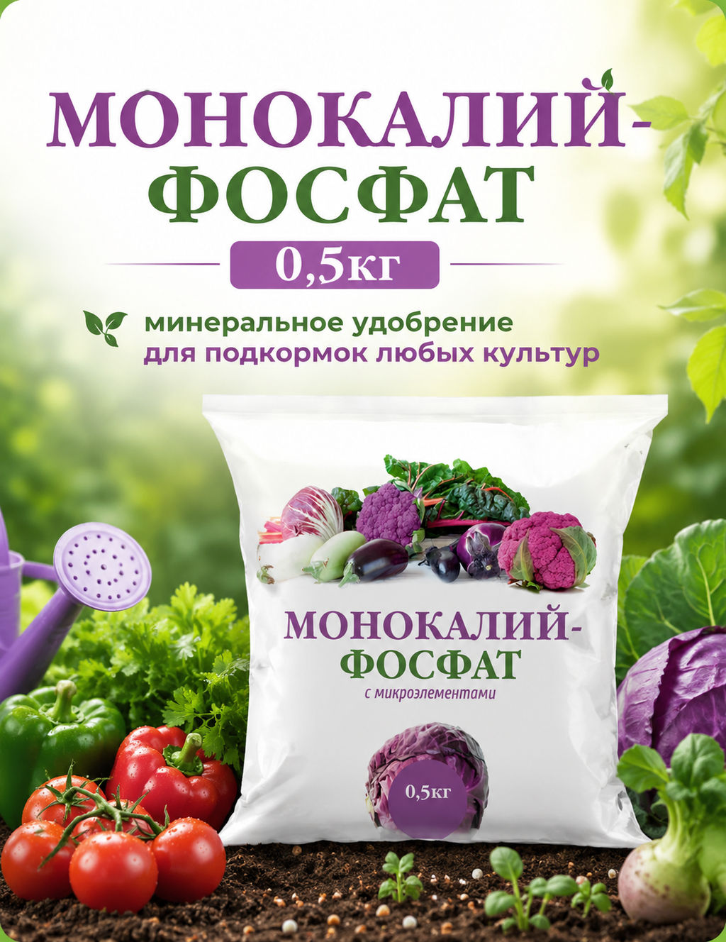 Монокалийфосфат 0,5кг - Умный огород фото 5