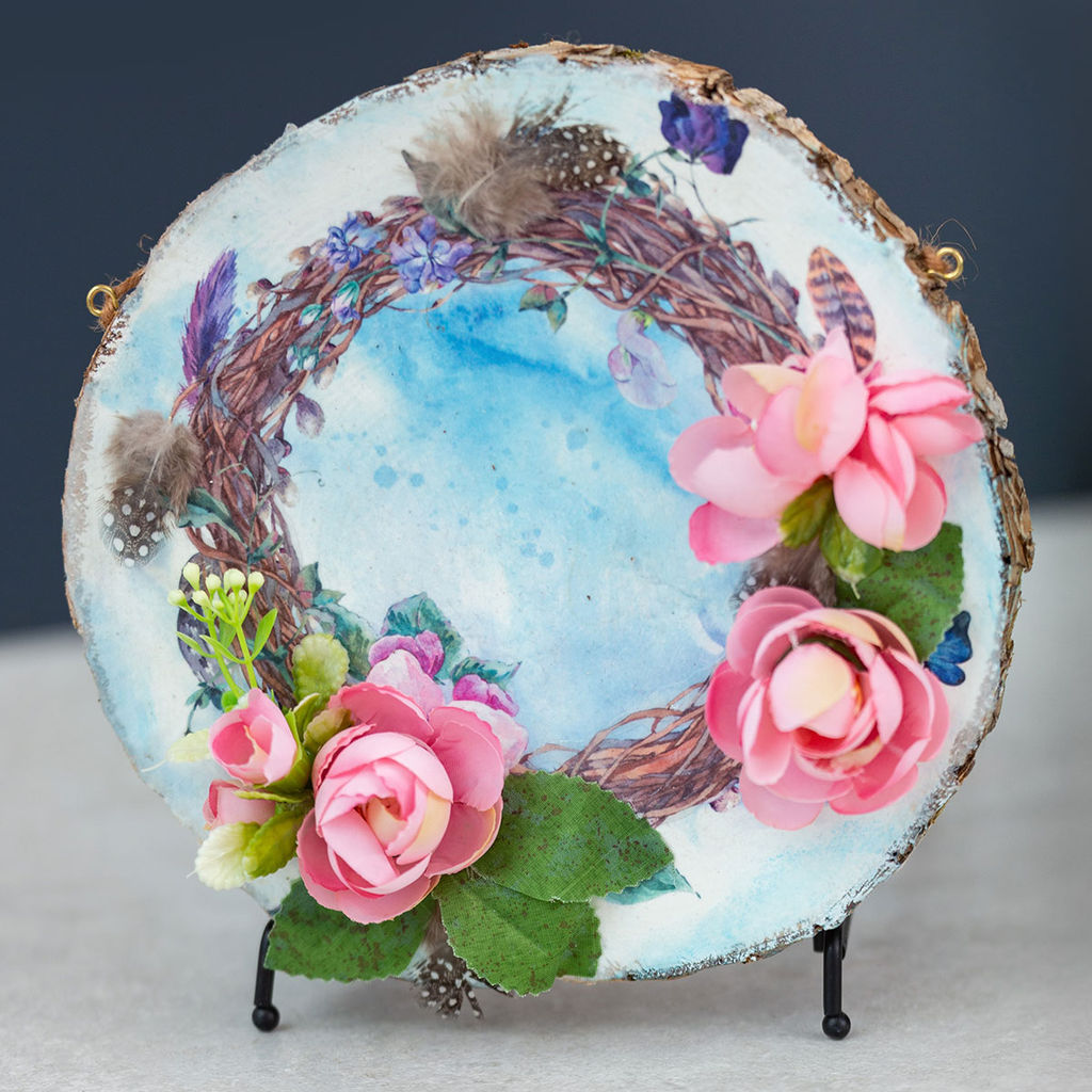 Blumentag СРЕЗ-27 срез дерева d. 25 см  3 1 шт. береза  фото 3