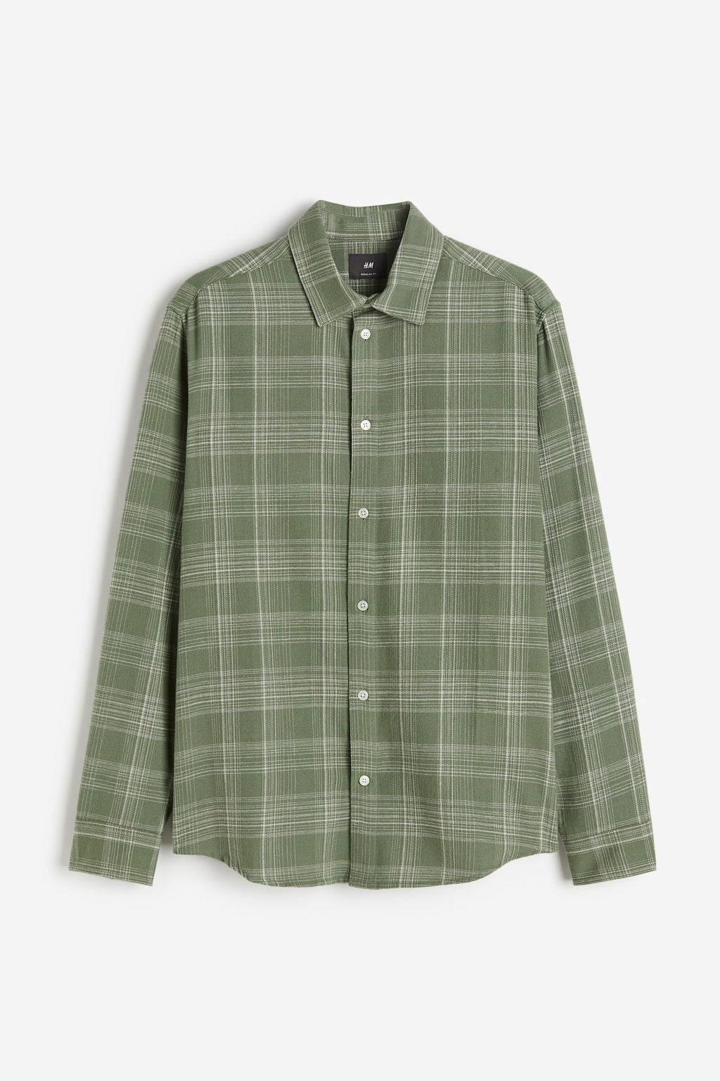 Camisa de franela Regular Fit - H&m фото 5