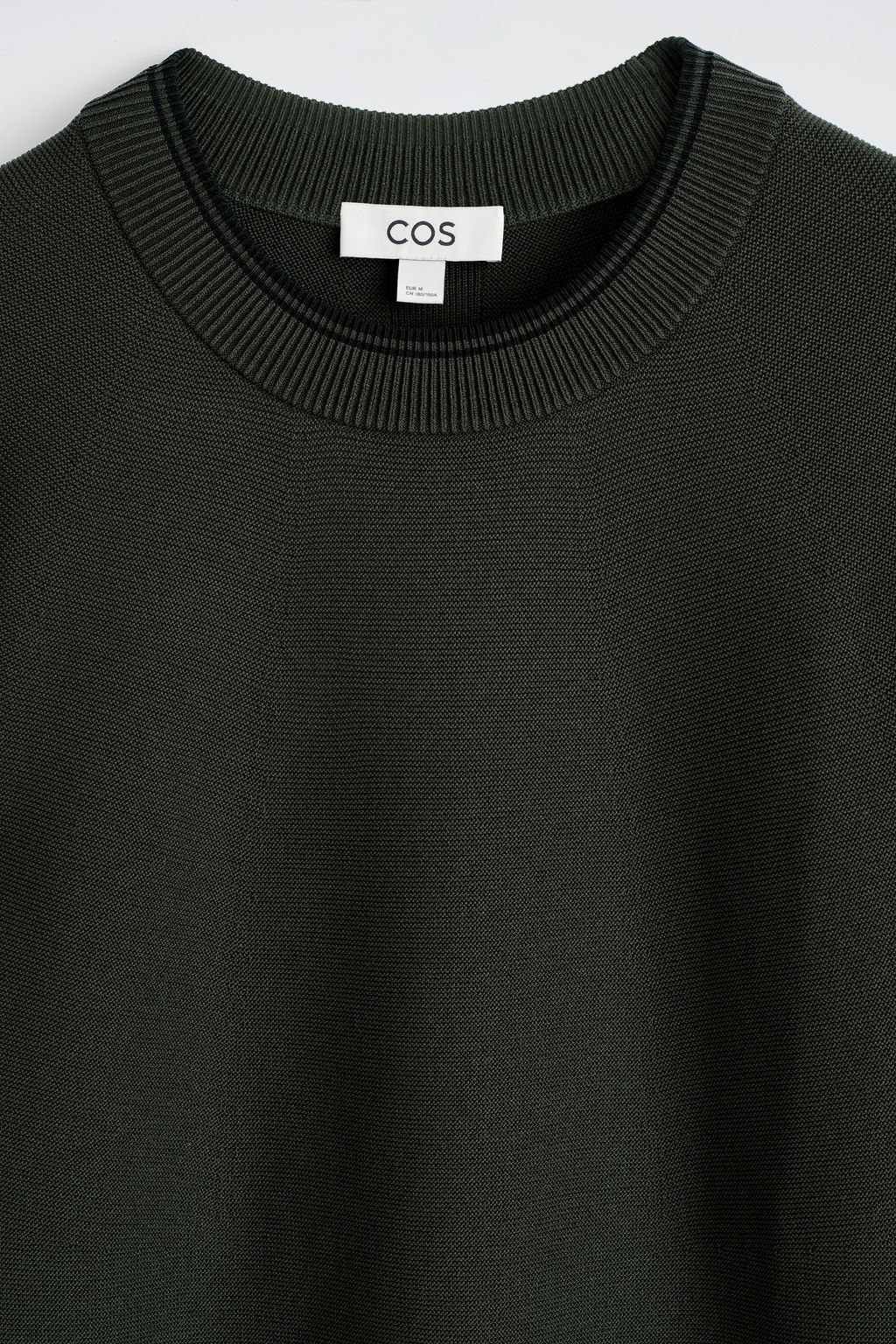 JERSEY DE CUELLO REDONDO CON DETALLE DE CONTRASTE - H&m фото 4