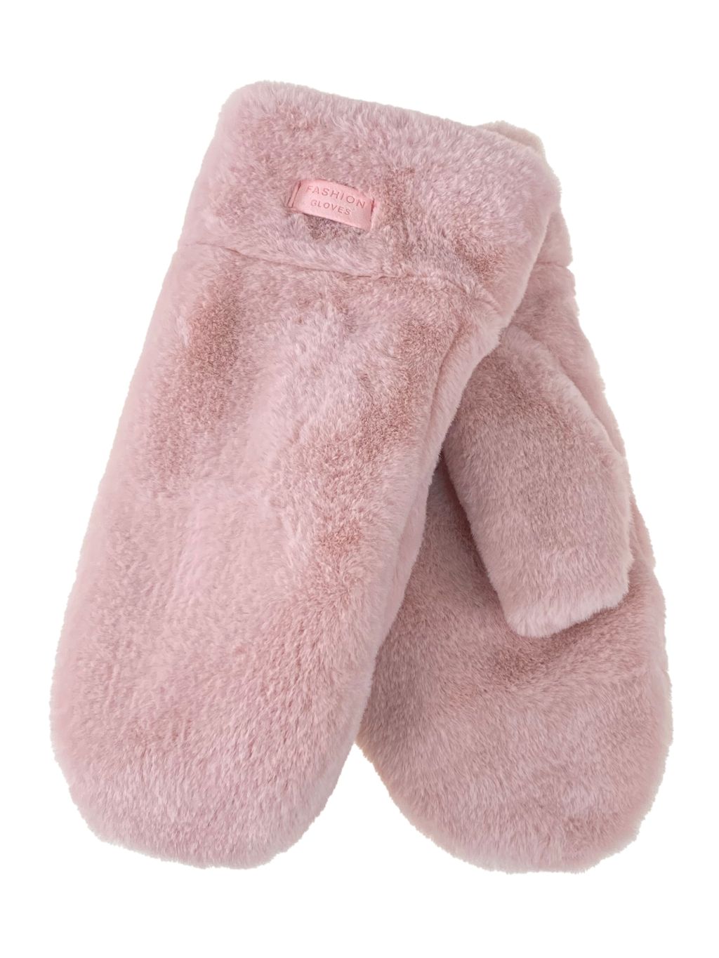 Зимние женские варежки с подкладом из искусственного меха, цвет шоколад - Greta фото 10