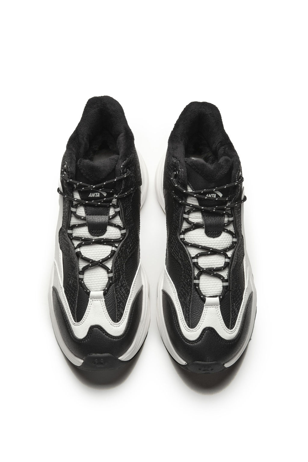 Кроссовки повседневные утепленные Черный MEOW