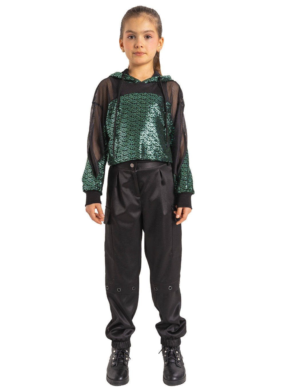 Брюки для девочки О86767 - Карамелли фото 2