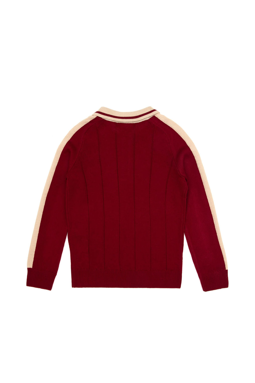 Erkek _ocuk Bordo Polo Yaka Kazak - U.s. polo assn фото 2