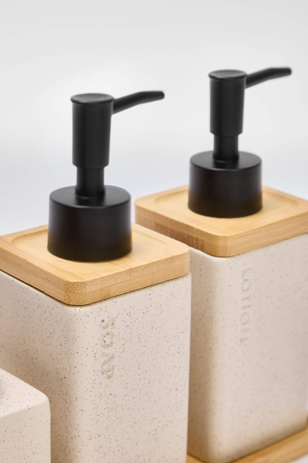 3lu Seramik Banyo Sabunluk Seti TPHAW26BI00000 - Trendyolmilla фото 3