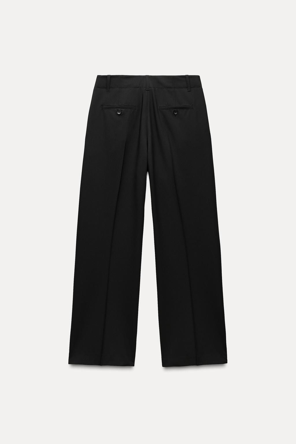 ZW COLLECTION STRAIGHT-LEG TROUSERS - Zara фото 12