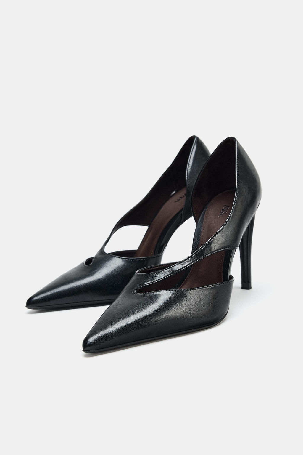 ASYMMETRIC HIGH-HEEL SHOES - Zara фото 3