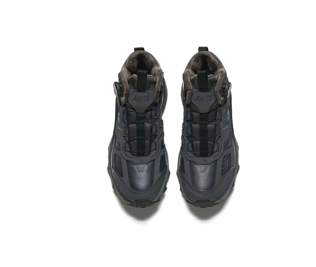 Кроссовки повседневные утепленные Серый