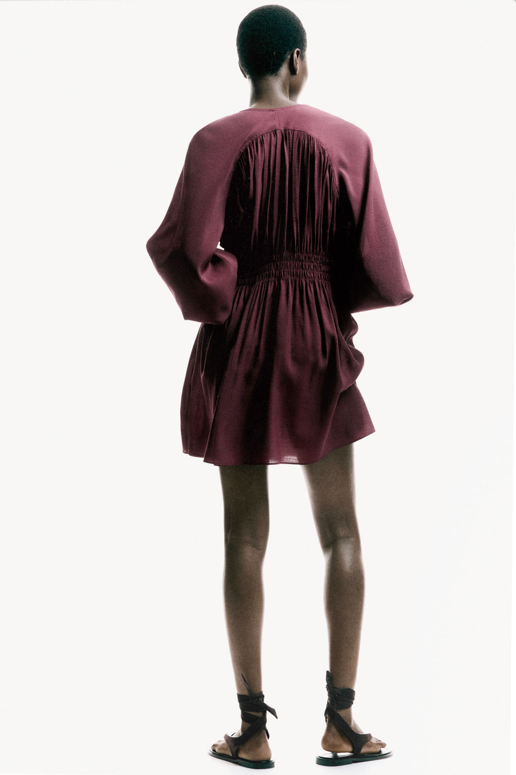 Vestido t?nica oversize - H&m фото 5