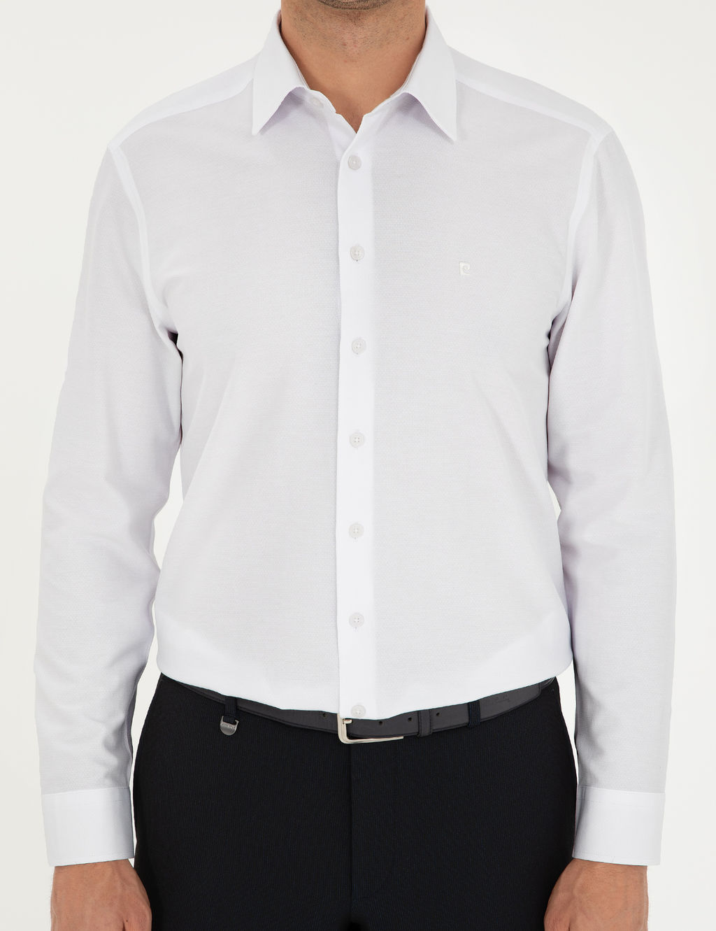 Beyaz Regular Fit Arm_rl_ Uzun Kollu G_mlek