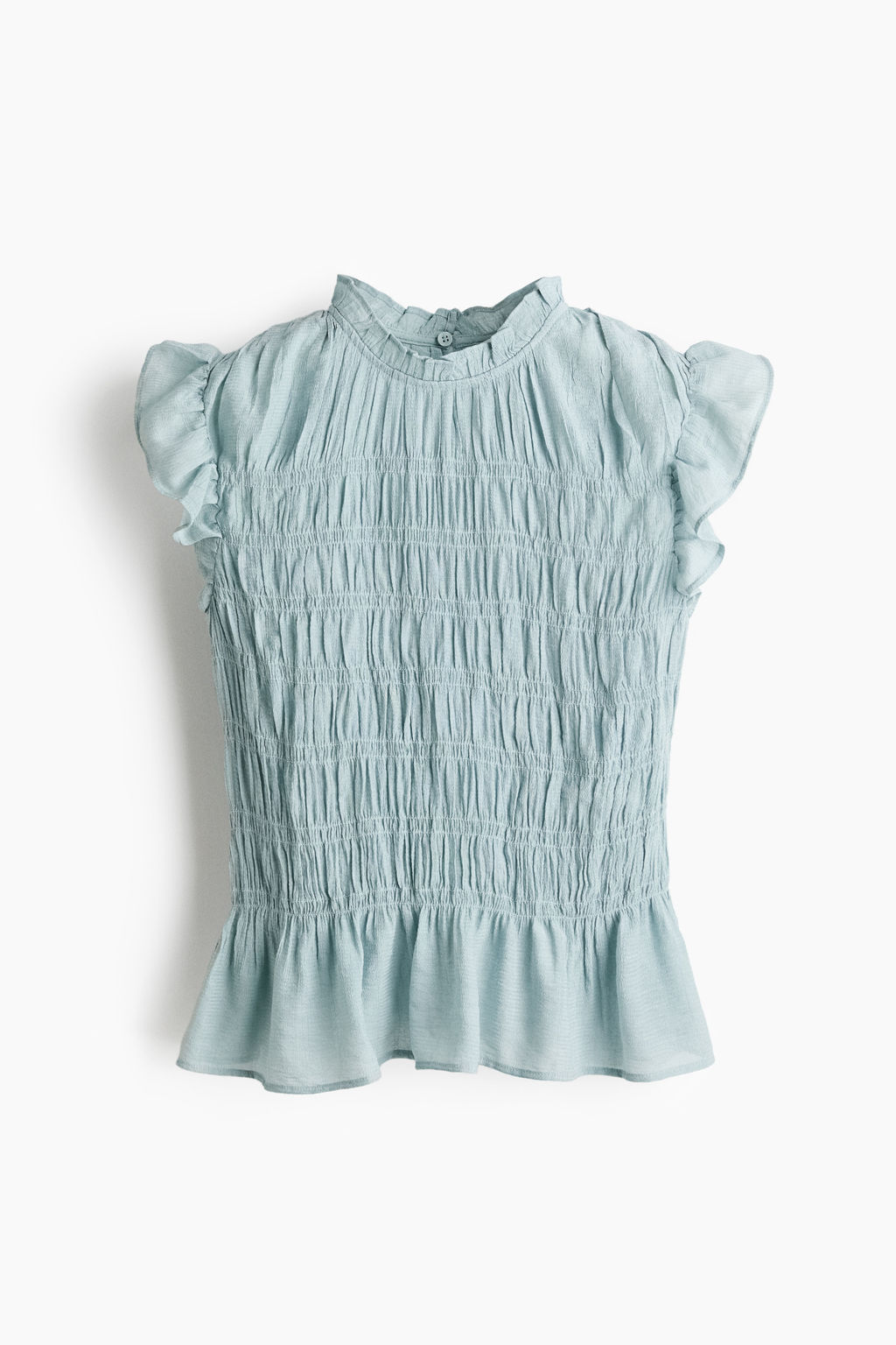 Top nido de abeja con peplum - H&m фото 3