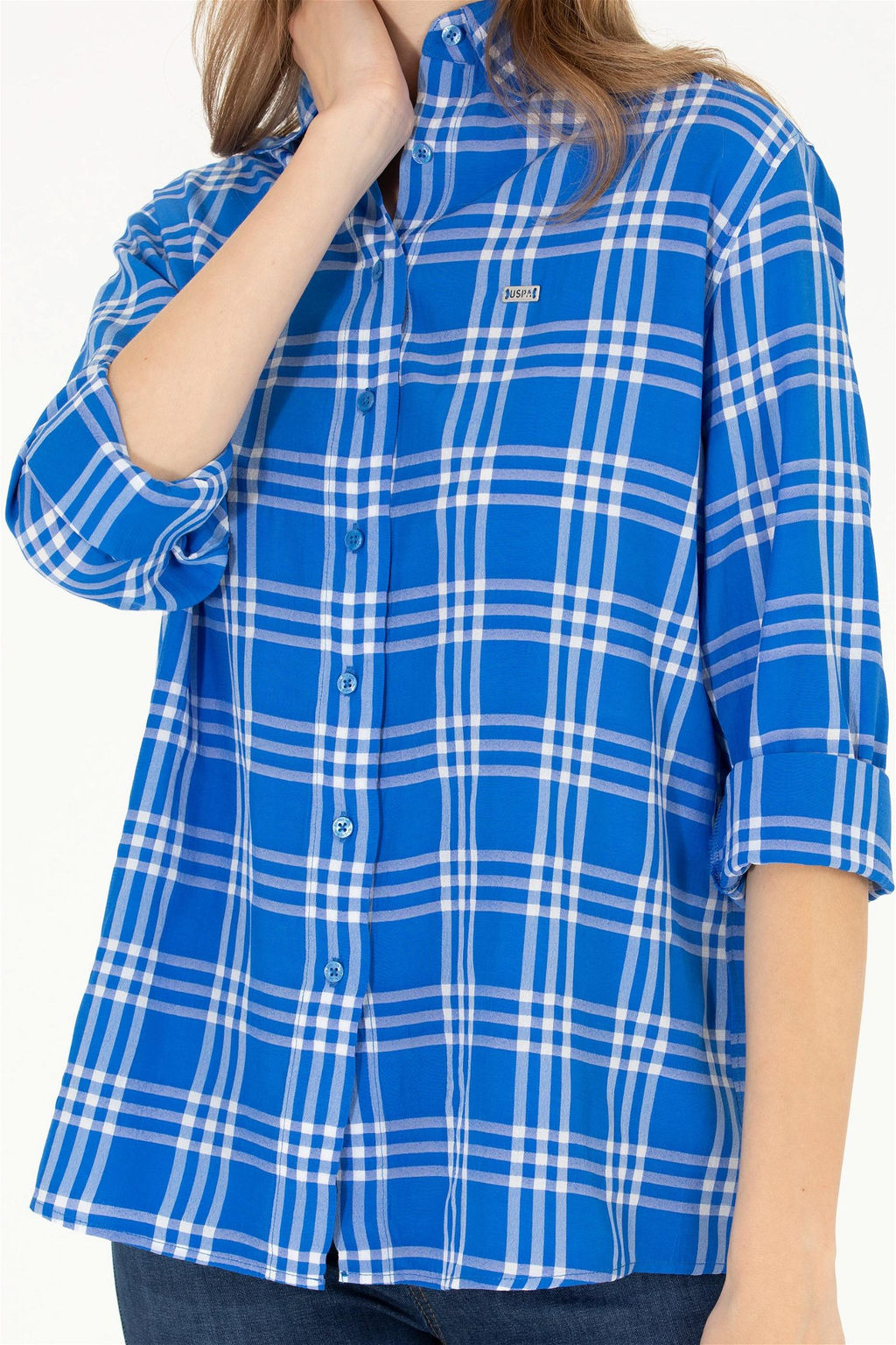 Женская рубашка Saks с длинным рукавом - U.s. polo assn фото 13