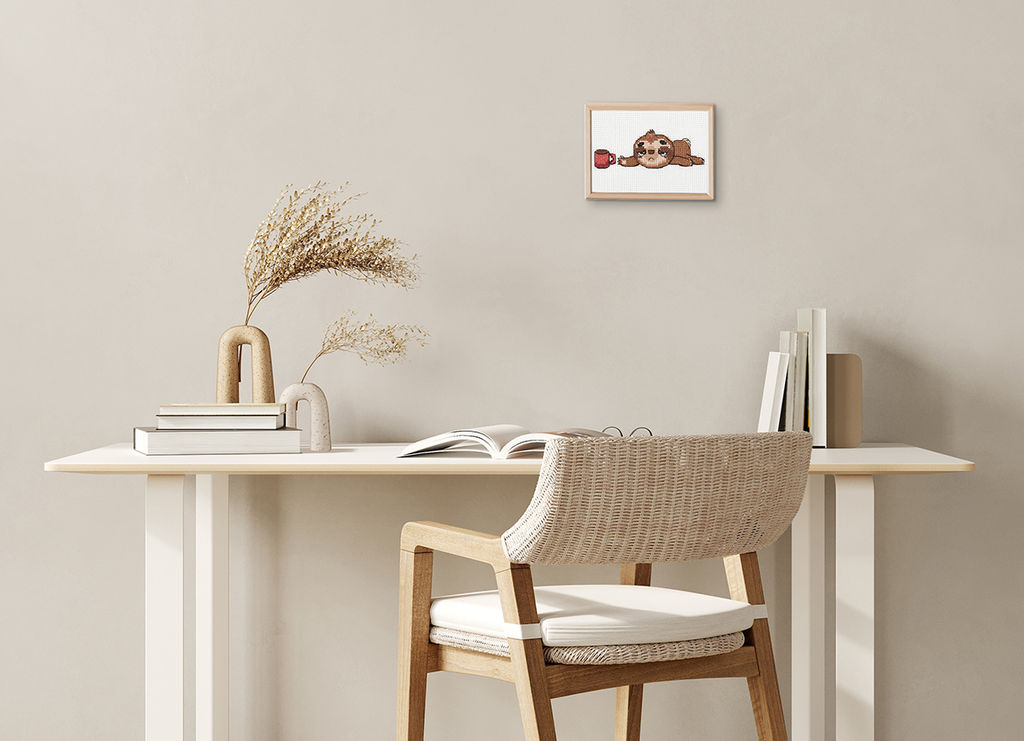 Klart набор для вышивания 12-067 Ленивое утро 13 х 5.5 см  фото 3