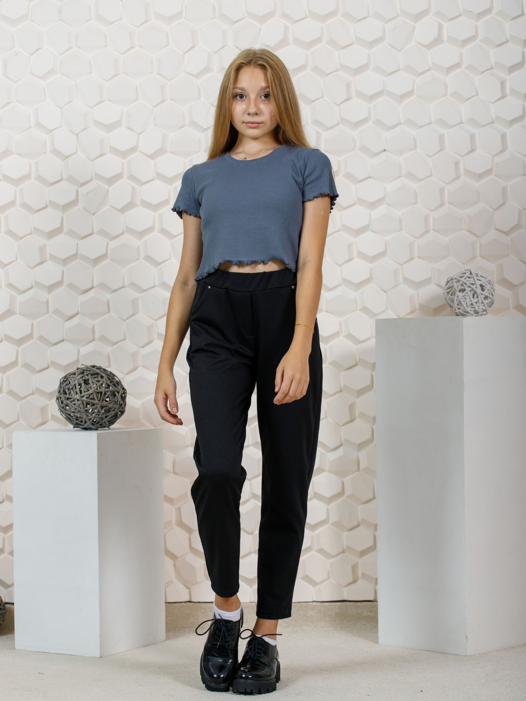 Футболка для девочки Ида Ладошки  фото 2