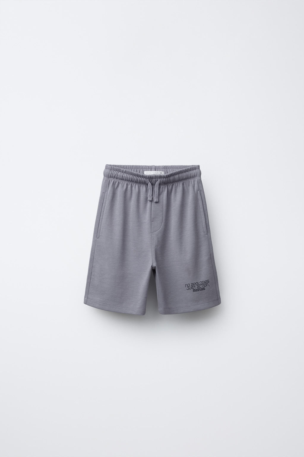 SLOGAN INTERLOCK T-SHIRT AND BERMUDA SHORTS SET - Zara фото 6