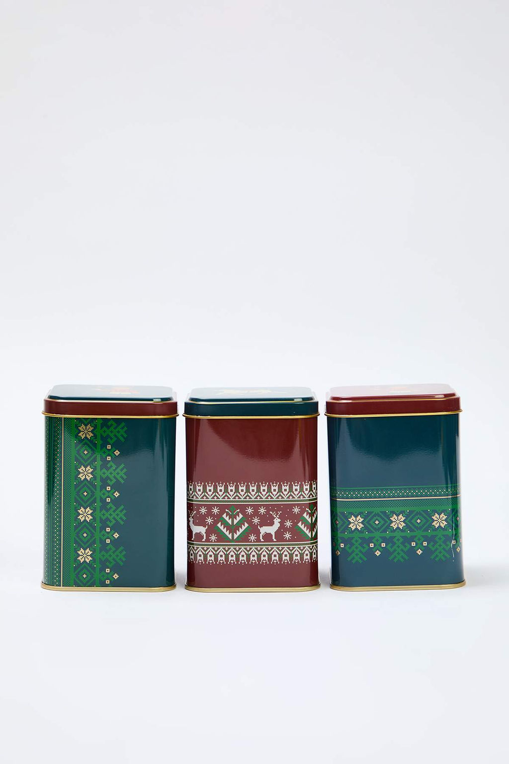 Y?lbas? Temal? 3lu Metal Saklama Kab? 9x9x12cm TPHAW26SKB00000 - Trendyolmilla фото 2