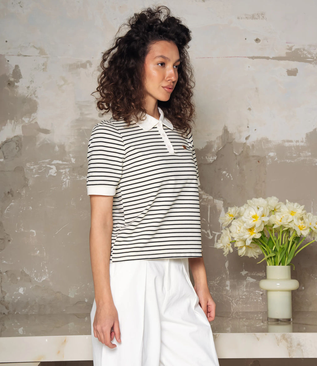 Футболка #КТ1002 (3), чёрный, молочный