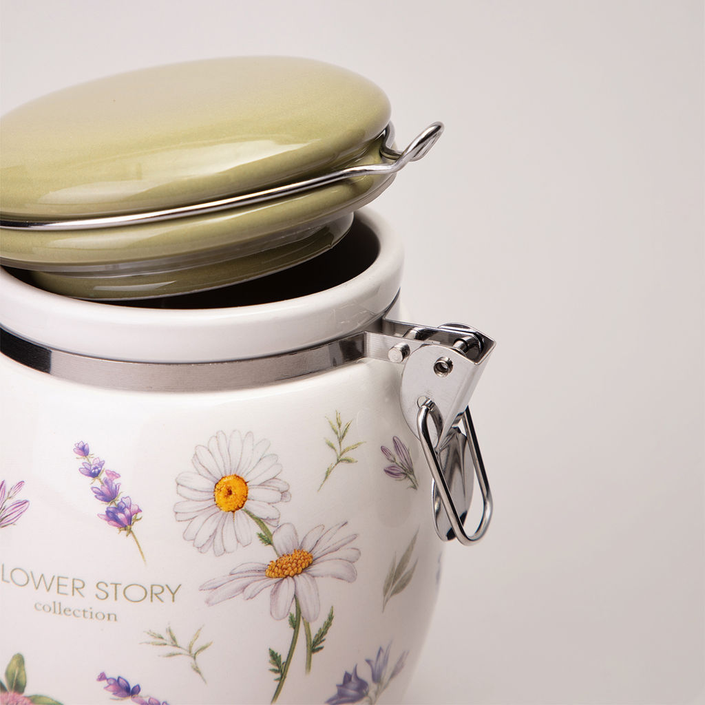 БАНКА AGNESS FLOWER STORY 11,5*15 СМ 750 МЛ  фото 6