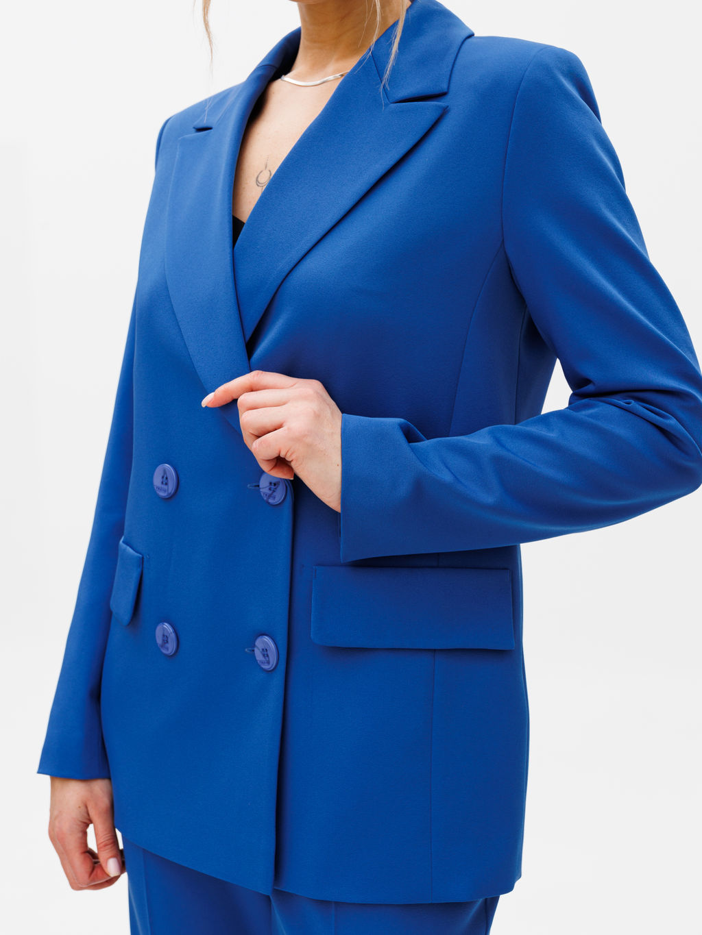 Костюм из жакета и брюк - Gizart фото 15