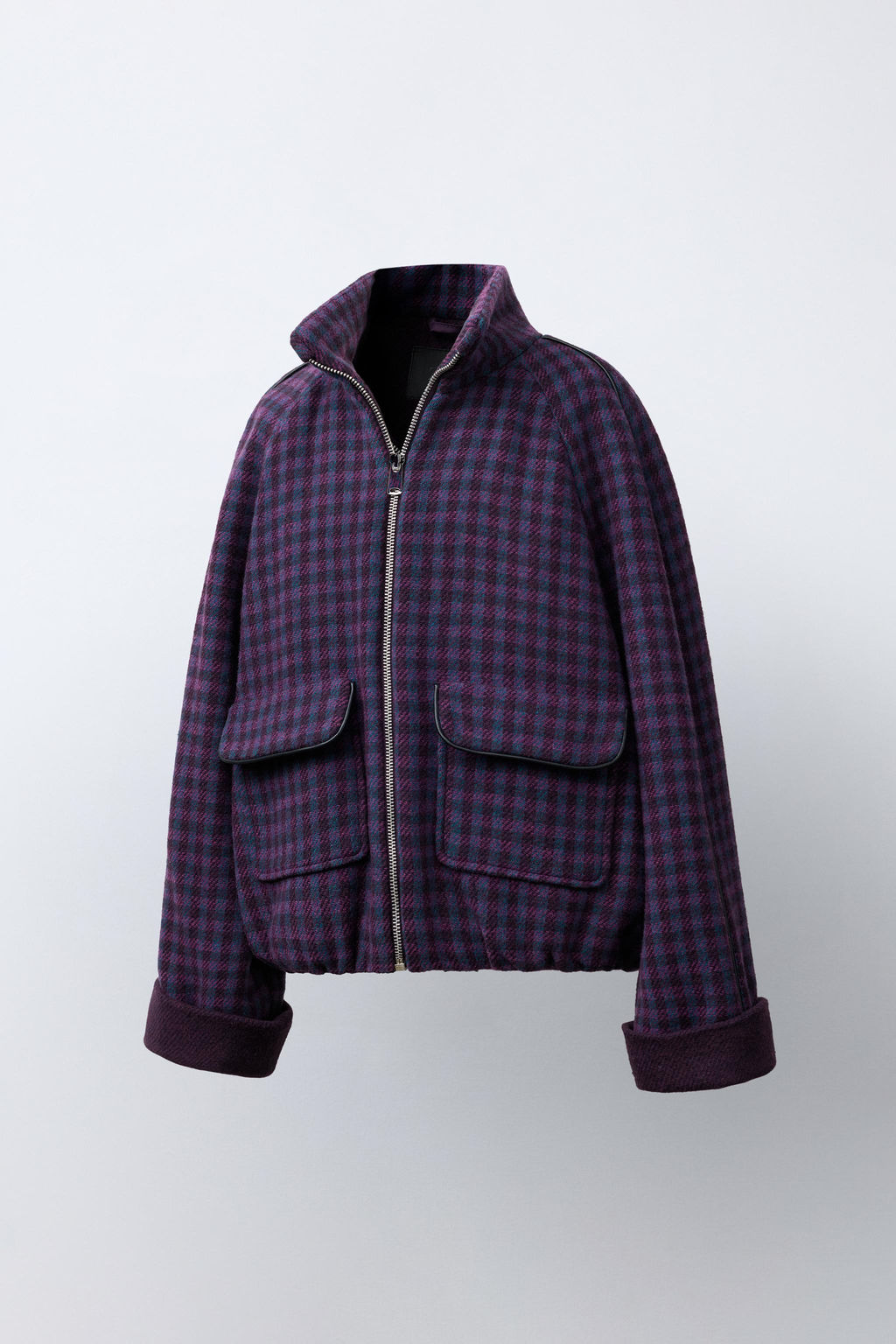 GINGHAM CHECK JACKET - Zara фото 2