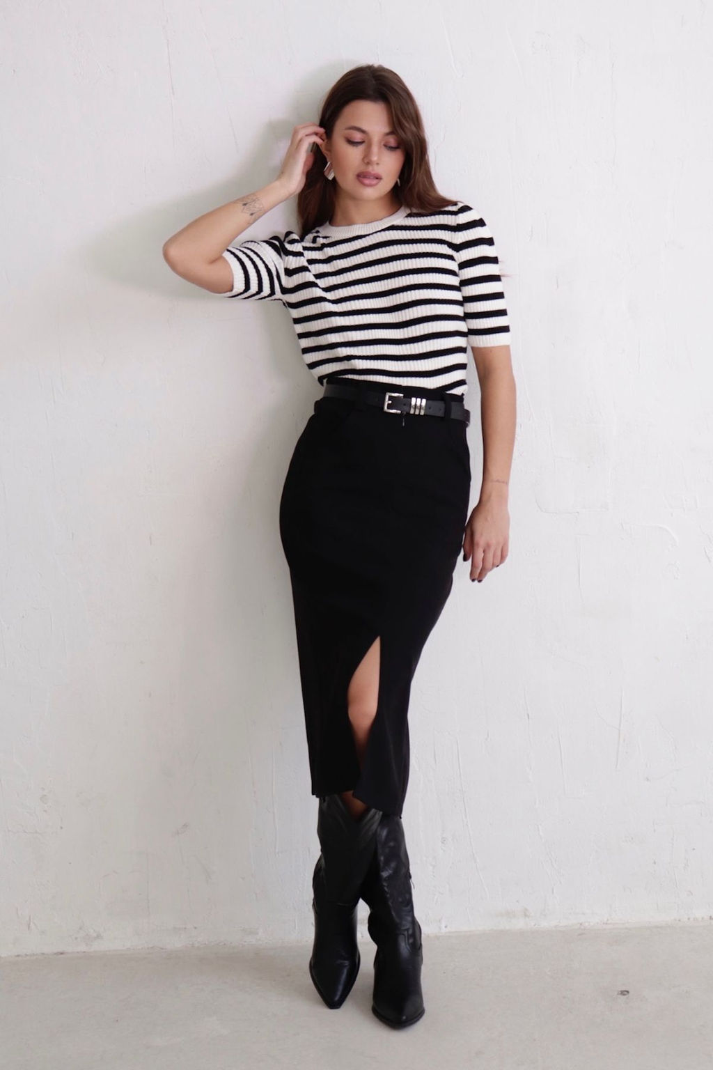 Юбка-карандаш базовая - Martichelli фото 15