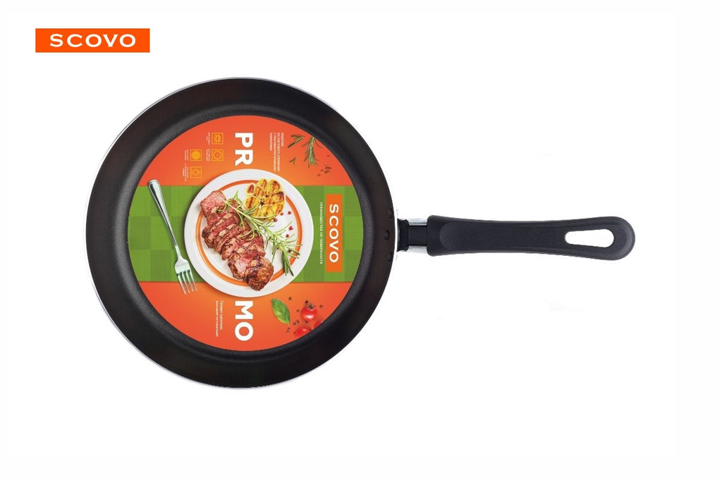 АП_Сковорода ПРОМО, d 240 мм ст.кр., арт. РА-009 Демидовский