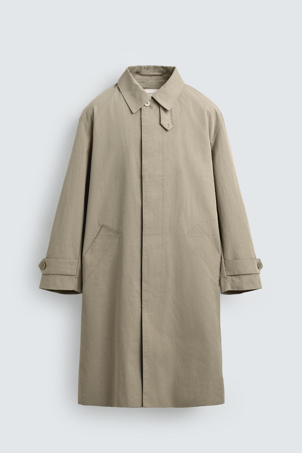 WATER-REPELLENT TRENCH COAT - Zara фото 17