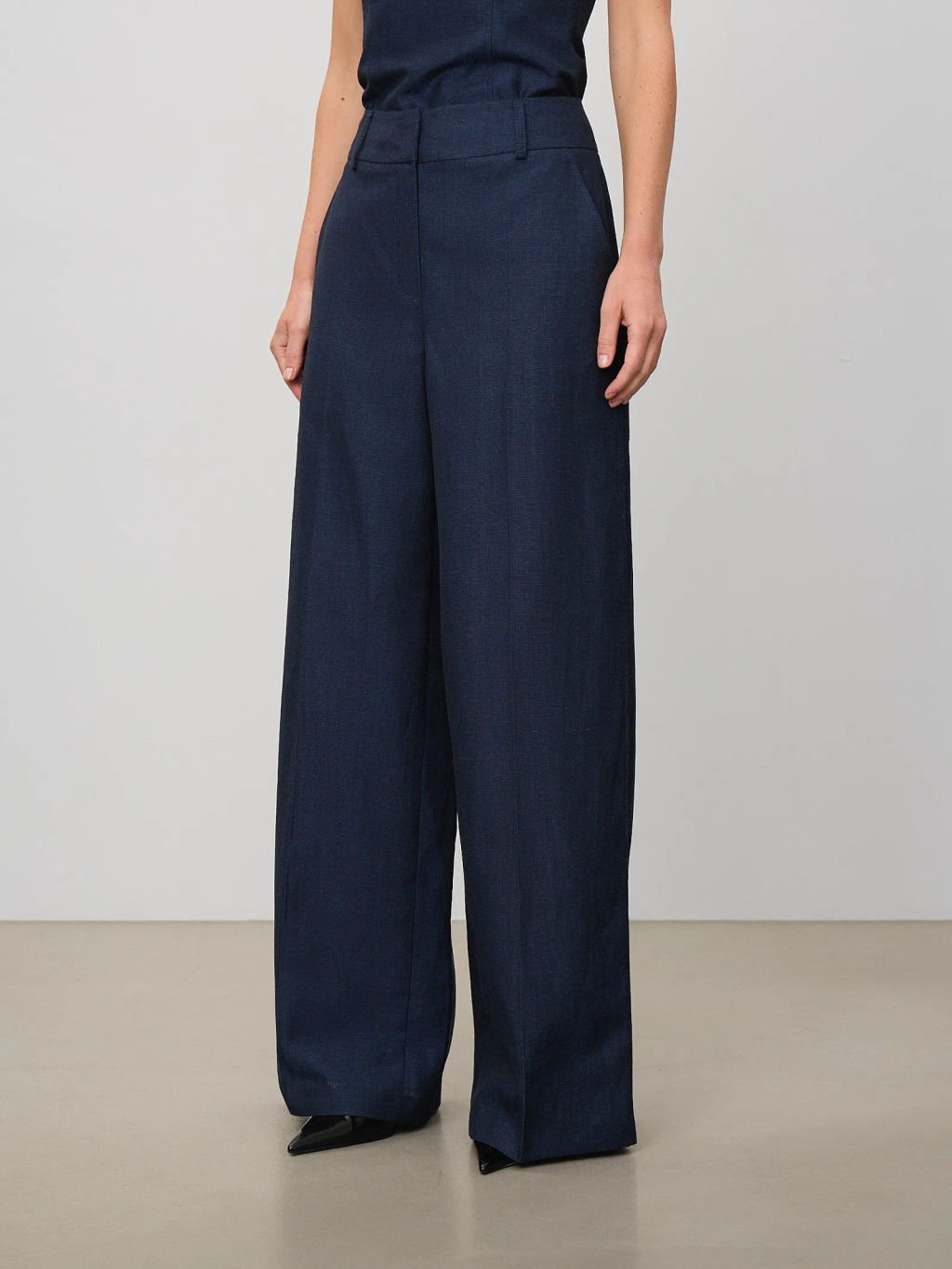 Брюки широкого кроя - Emka фото 4