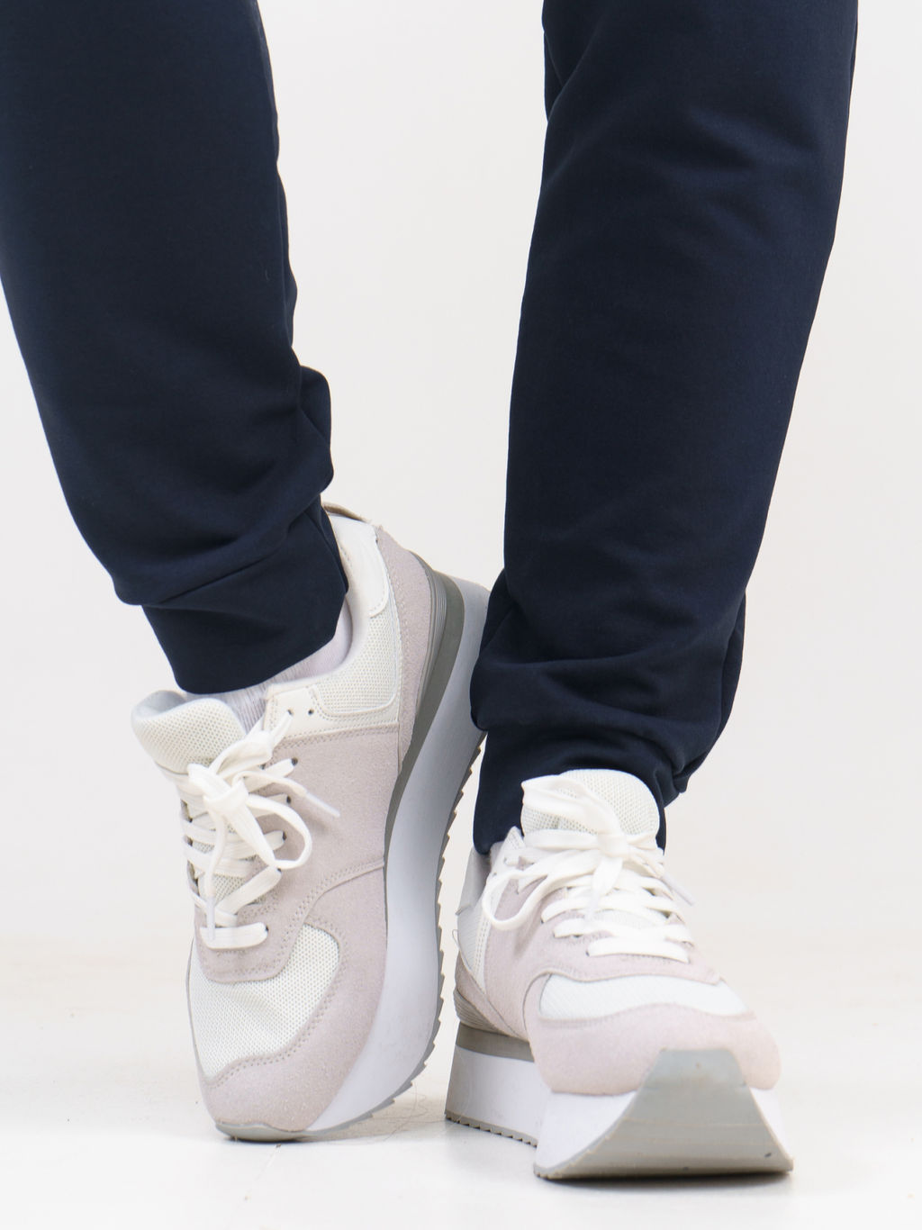 756 Брюки "Серо-синий"