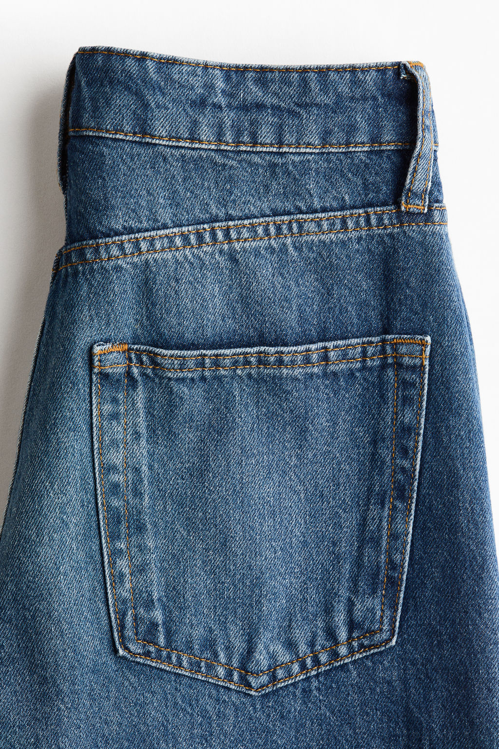 Wide High Waist Ankle Jeans - H&m фото 5