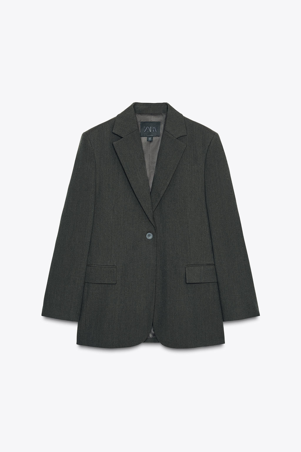 OVERSIZED WOOL BLAZER ZW COLLECTION - Zara фото 8