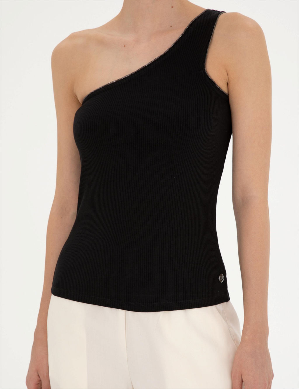 Siyah Ex. Slim Tek Omuz Ti__rt - Pierre cardin фото 6