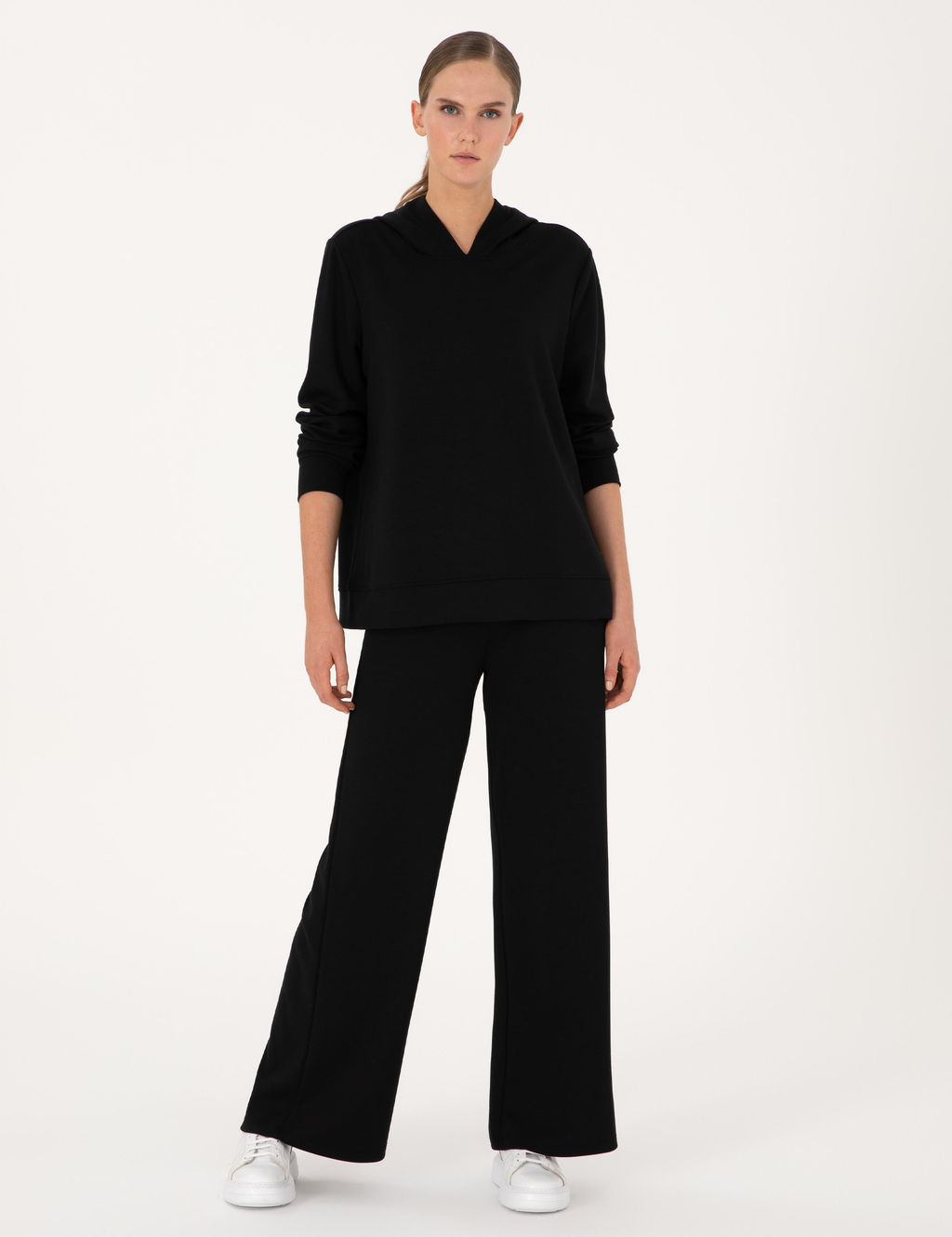Siyah Oversize Sweatshirt