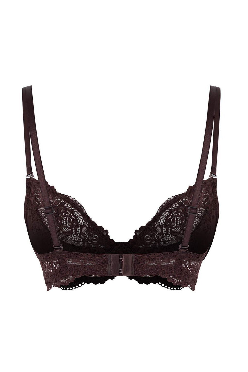 TRENDYOLMILLA Siyah Dantelli Ip Ask?l? Demi Dolgusuz Kapl? Orme Sutyen THMSS24SU00030  фото 49