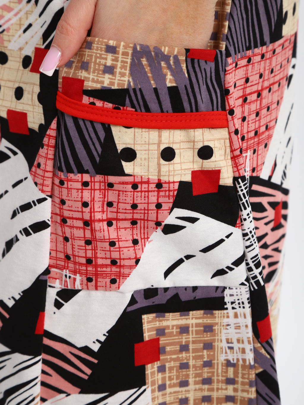 Х1 Халат Юлия (красный)