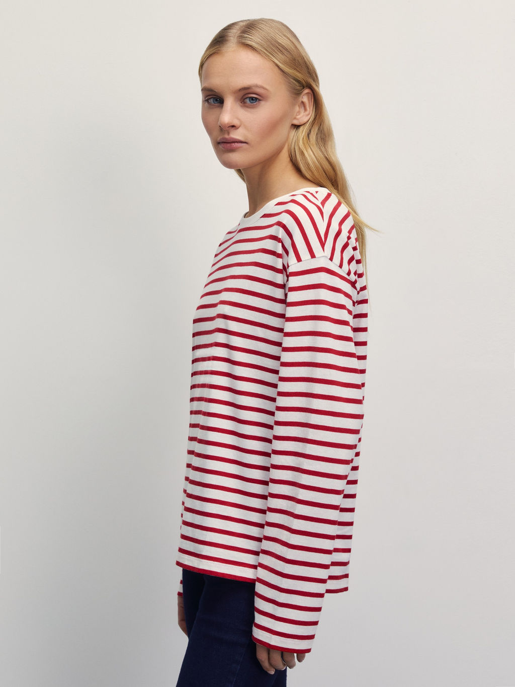 Лонгслив в полоску / Zarina  фото 4