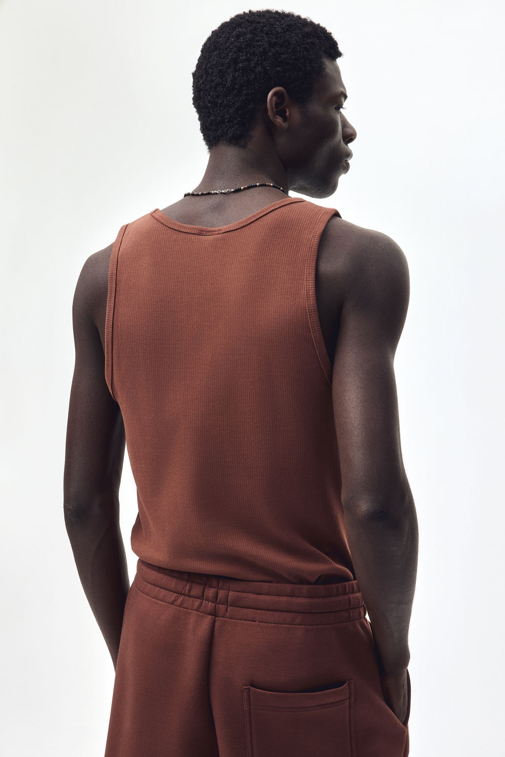 Camiseta sin mangas en canal? Slim Fit - H&m фото 11