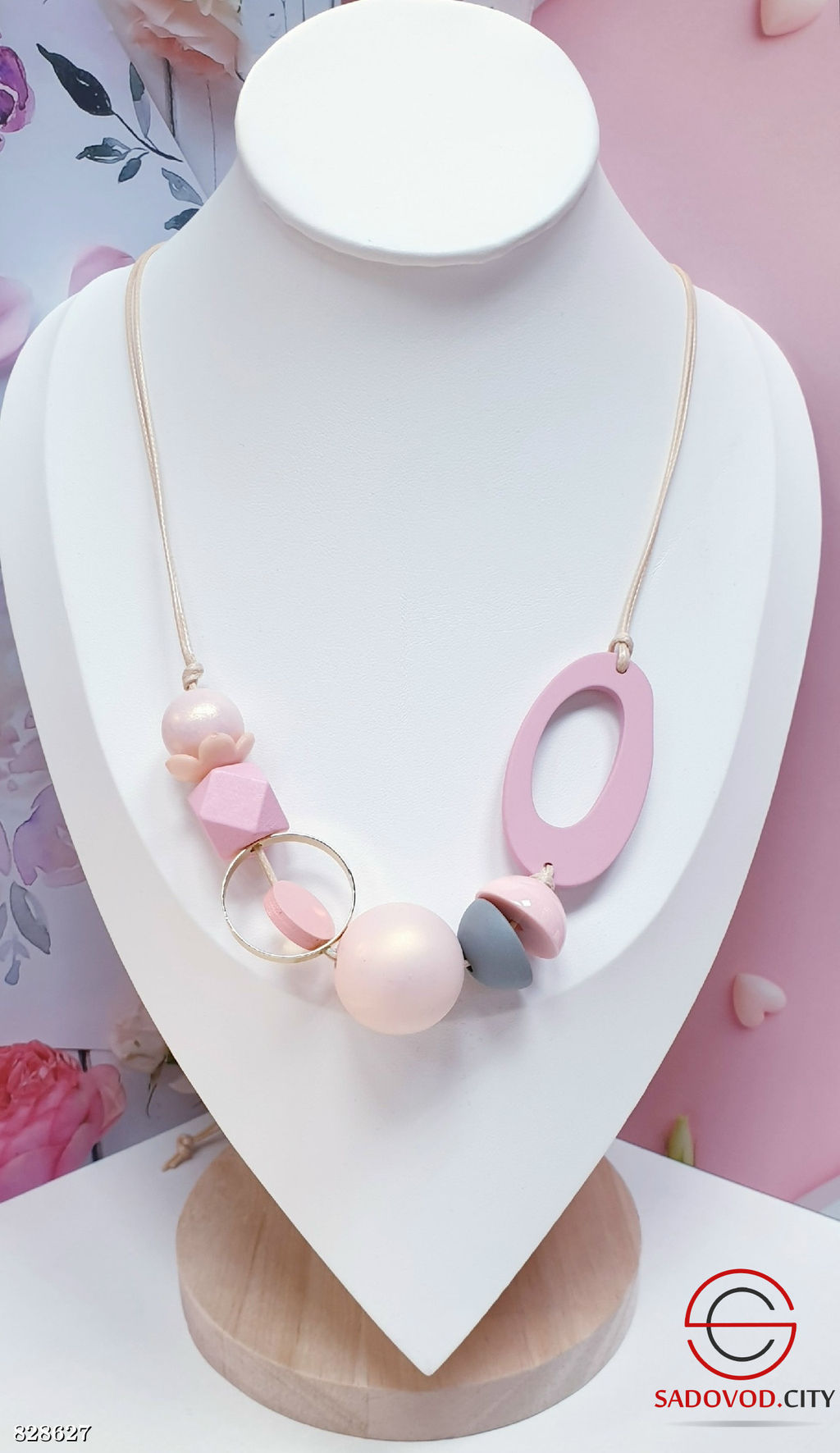 Колье женское на шею крупное