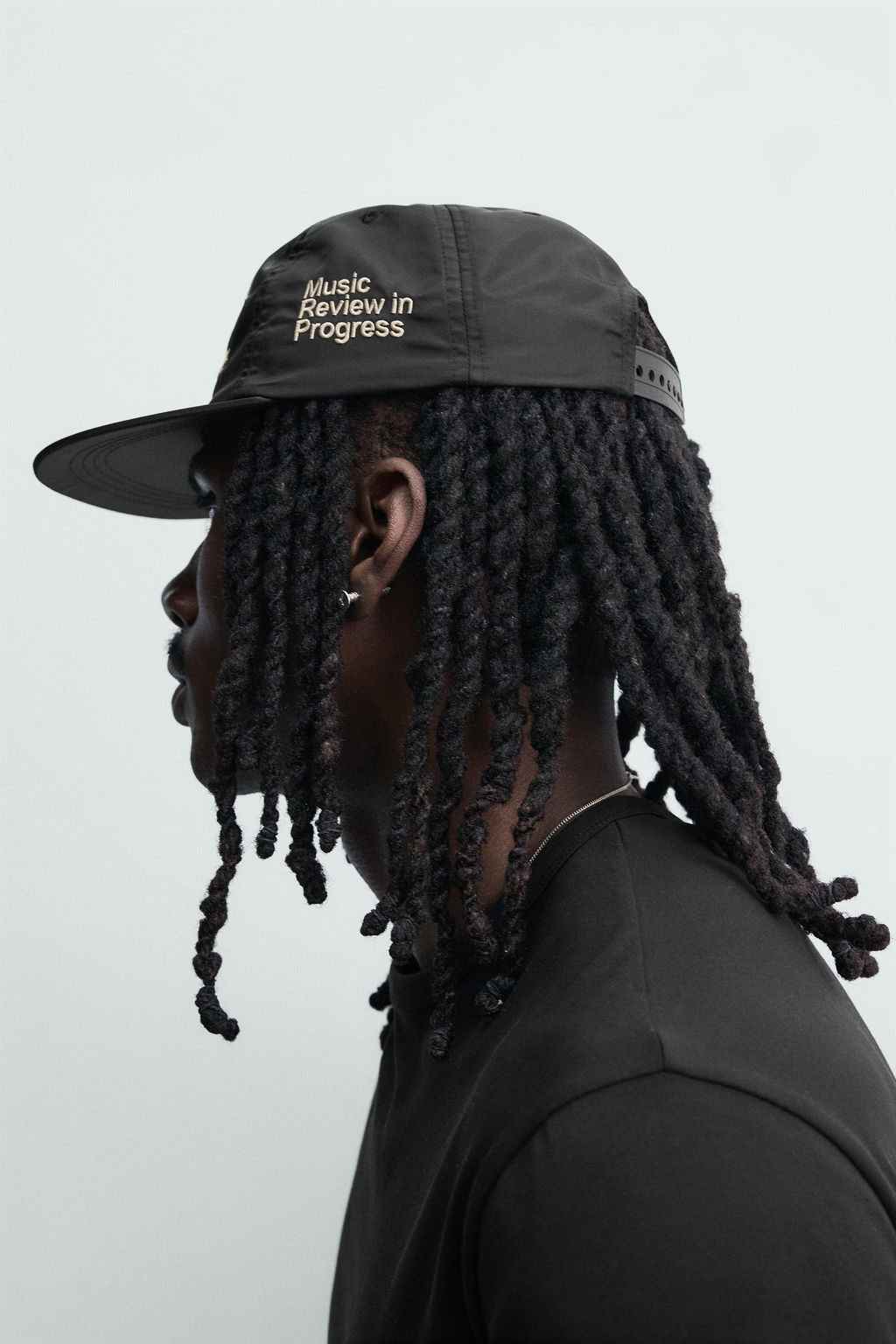 GORRA VISOR PLANO BORDADO / Negro - Zara фото 2