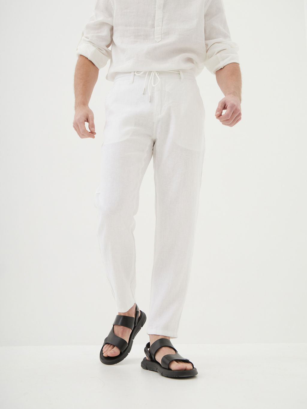 Мужские Льняные Брюки Мом - Mossmore фото 28
