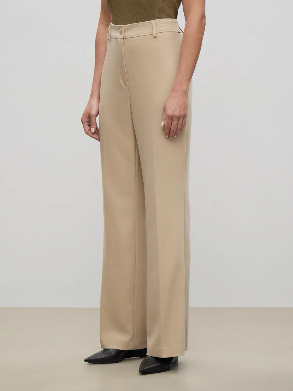 Брюки широкого кроя D343/vitalis - Emka фото 3