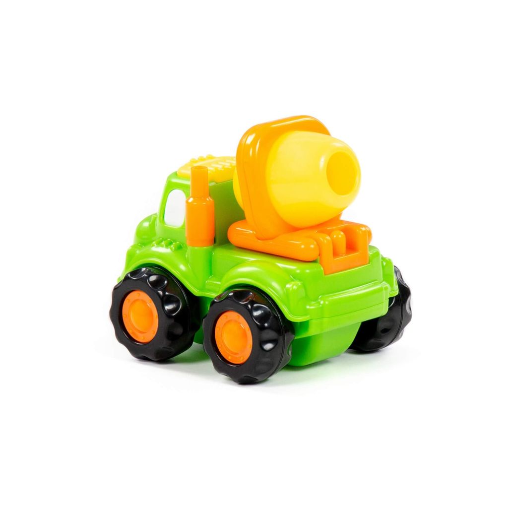 Оскар, автомобиль-бетоновоз инерционный (в пакете) - Полесье фото 2