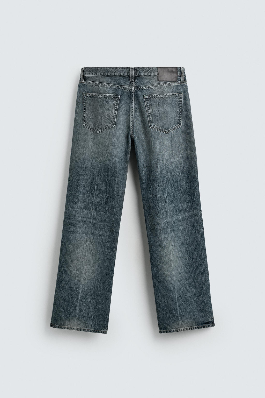 JEANS FLARE FIT ABERTURA / Azul tinta - Zara фото 9
