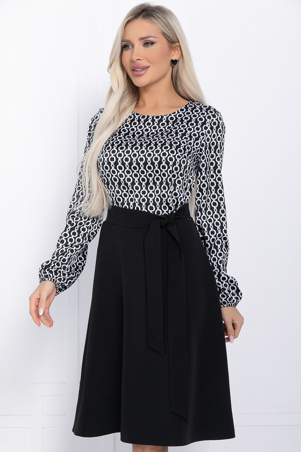 Платье Наира (черное) П12286-30 - Lt collection фото 5