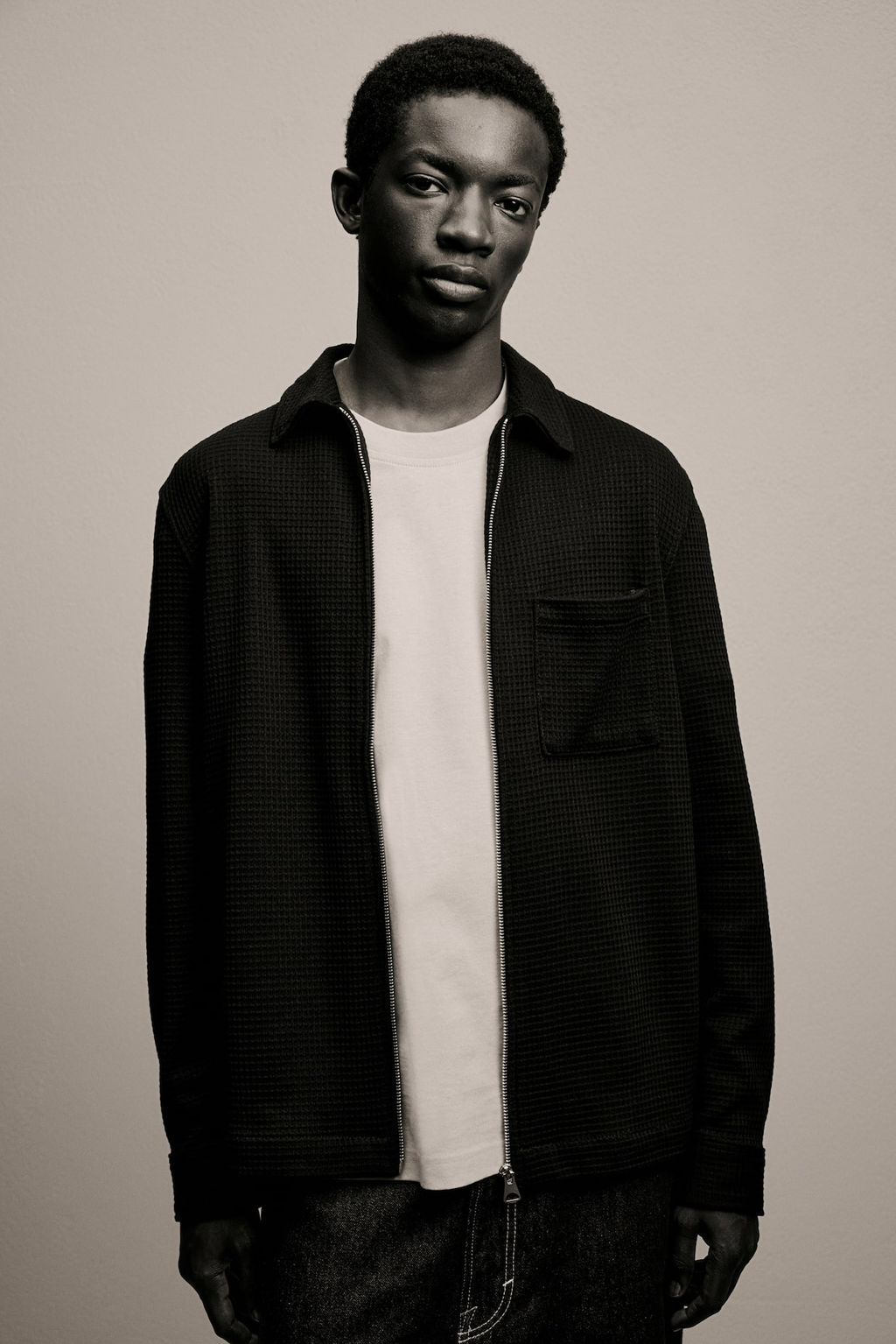 Chaqueta camisera gofrada Regular Fit - H&m фото 2