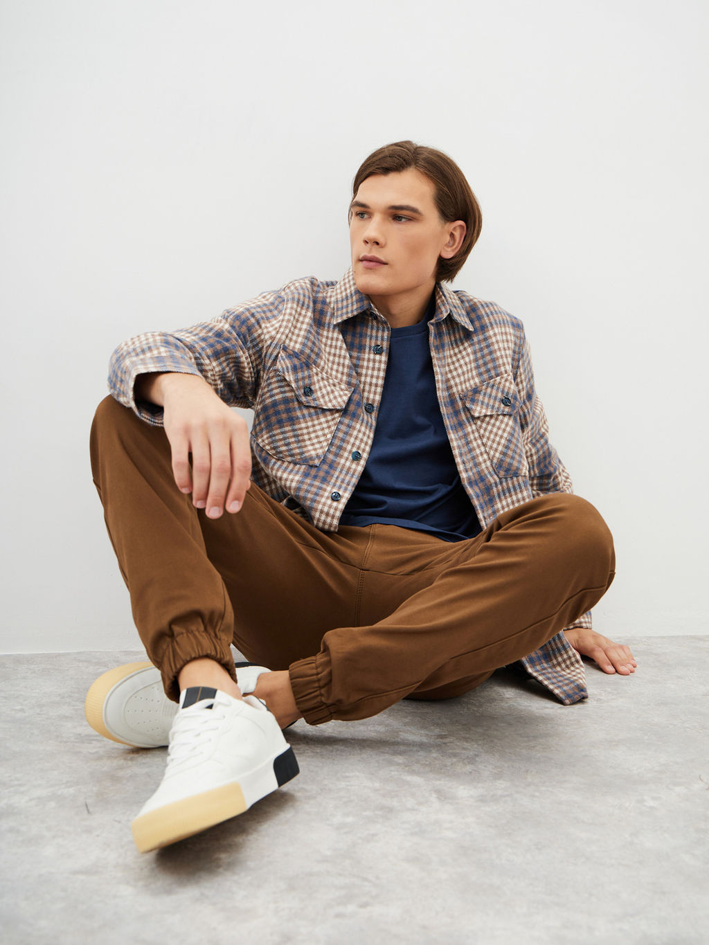 Мужские Брюки Джоггеры Утепленные - Mossmore фото 15